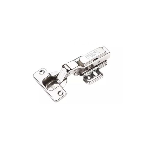 Dobradiça Renna Com Amortecedor Inox Reta Click