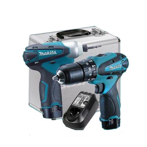 Kit Furadeira E Parafusadeira Makita 12v Dk1493