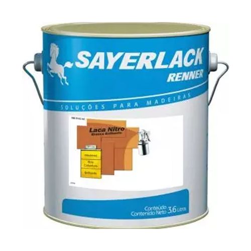 Laca Nitro Sayerlack Brilho Branca 3,6l