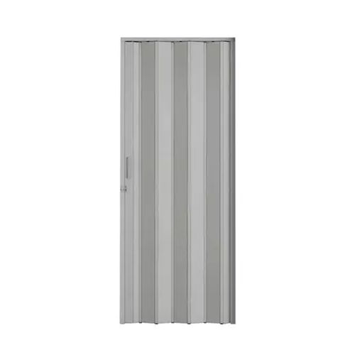 Porta Sanfonada Cinza Com Kit 60cm
