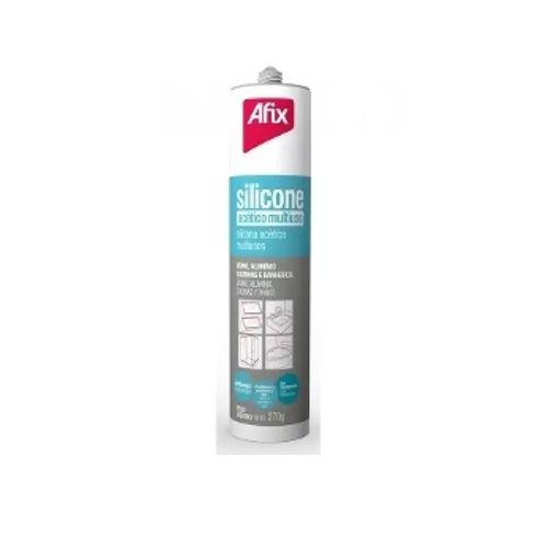Silicone Acetico Multiso Transparente 270ml