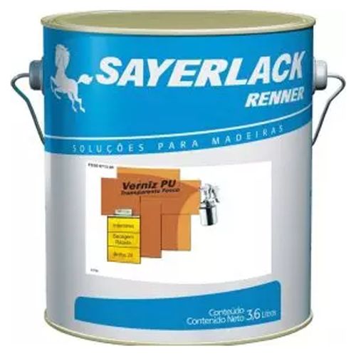 Verniz Pu Transparente  Sayerlack Fosco 3,6l