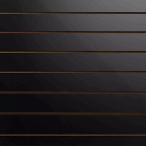 Mdf Canaletado Preto 18mm 275x183 (Ranhurado)