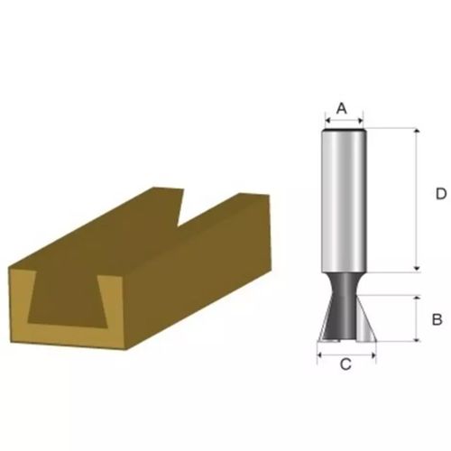 Fresa Makita Rabo De Andor Diamantada 1 Haste 1/2  D-49579