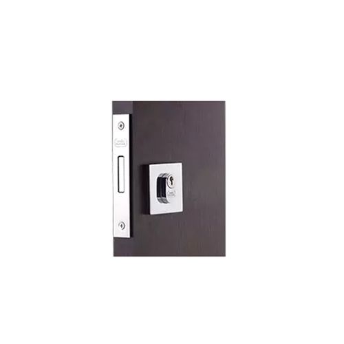 Fechadura Interna União Para Porta De Correr Roseta Quad. Acetinado (Similar 1006)