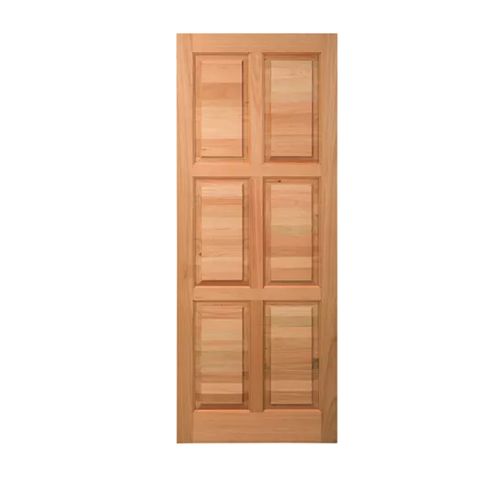 Porta Maciça Cruzeiro Pp02 80cm Eucalipto