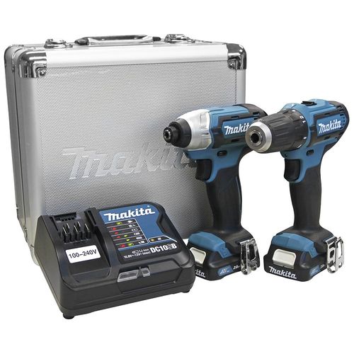Kit Furadeira E Parafusadeira A Bateria Slide 12v Clx224sax