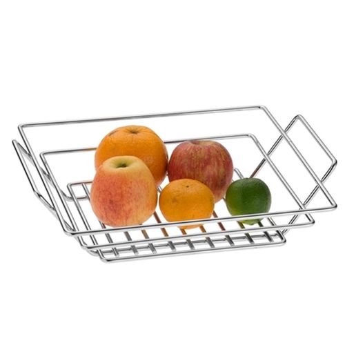 Fruteira De Mesa Quadrada Schmitt Ingrid Cromado