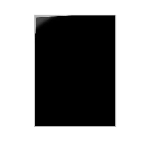 Placa Plástica Preto ( Laminado Pet) Micro Tx 2,80x1,25m