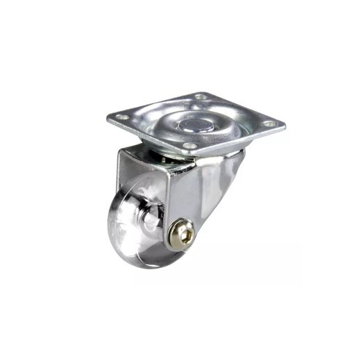 Rodizio Fgv 50mm Fixo Transparente