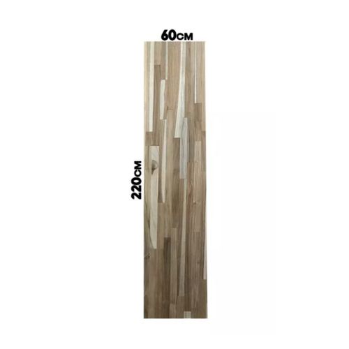 Painel De Madeira Teca Leletopmad 220cmx60cmx2cm
