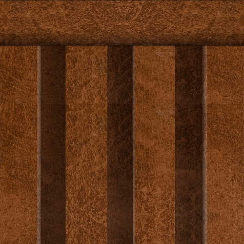 Painel Ripado Barreto Concept 15mm 270cmx90cm Corten