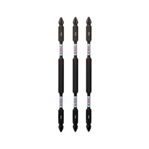 Ponta Dupla Para Parafusar Bosch Phillips Ph2-Ph2 150mm Impact Control Com 3 Unidades