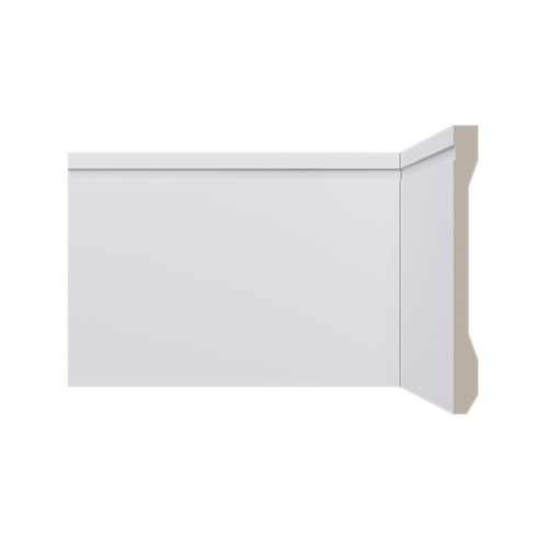 Roda Pé 152  Poliestireno Branco Santa Luzia 2400x150x13mm