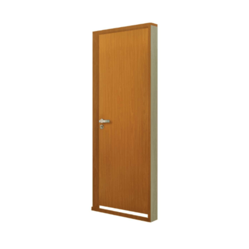 Kit Porta Pronta Mogno 215 X 65 Esquerda