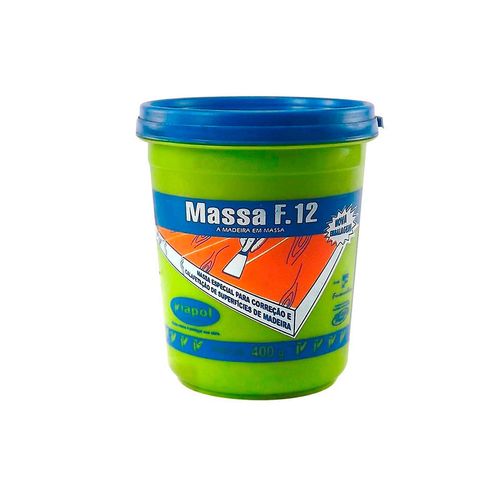 Massa F12 Castanho 400gr