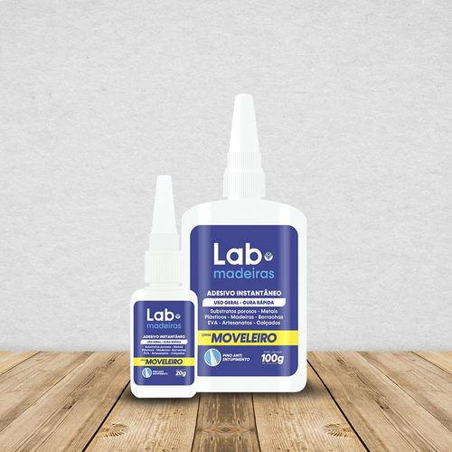 Adesivo Lab Instantâneo 100gr Moveleiro