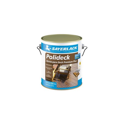 Verniz Polideck Ipe 3,6l Semi Brilho - Sayerlack