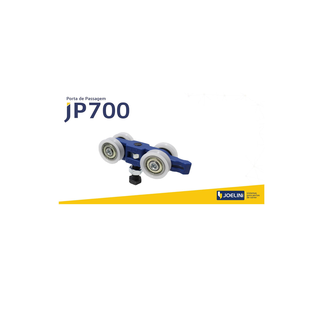 Sistema Para Porta De Correr - Jp700 Concavo - Joelini