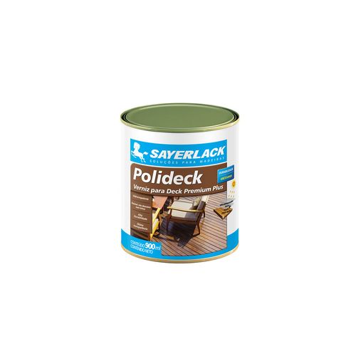 Verniz Polideck Semi Brilho Natural 900ml