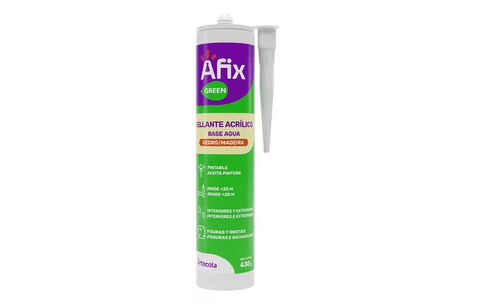 Silicone Multiflex Selante Madeira Base D`Agua 430gr Afix